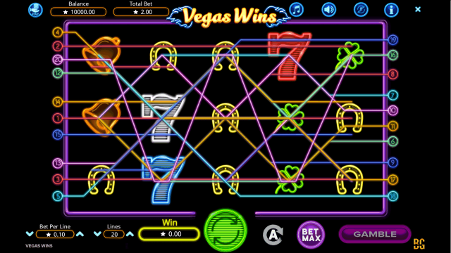 Бонусная игра Vegas Wins 1