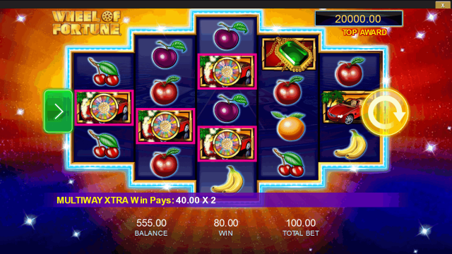 Игровой интерфейс Wheel Of Fortune: Triple Extreme Spin 10